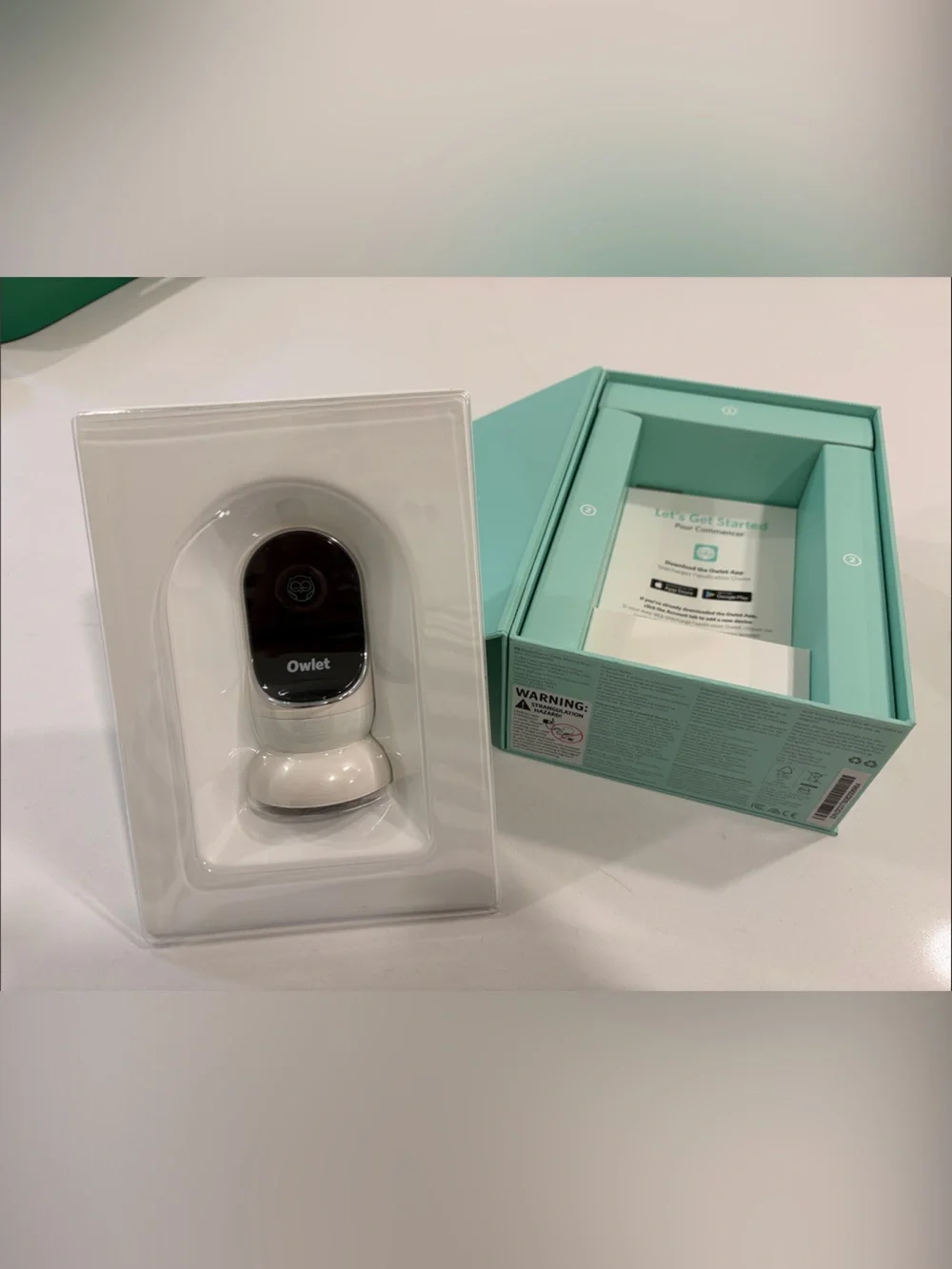 Owlet Dream Sock Baby Monitor & Sensor in Mint